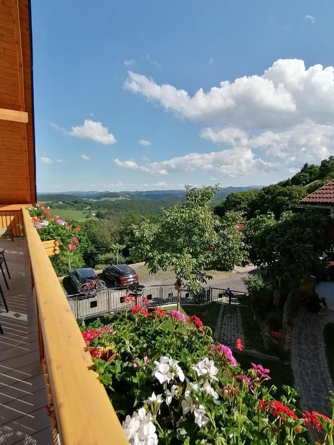 Ferienwohnung Stoff Kitzeck im Sausal Bagian luar foto