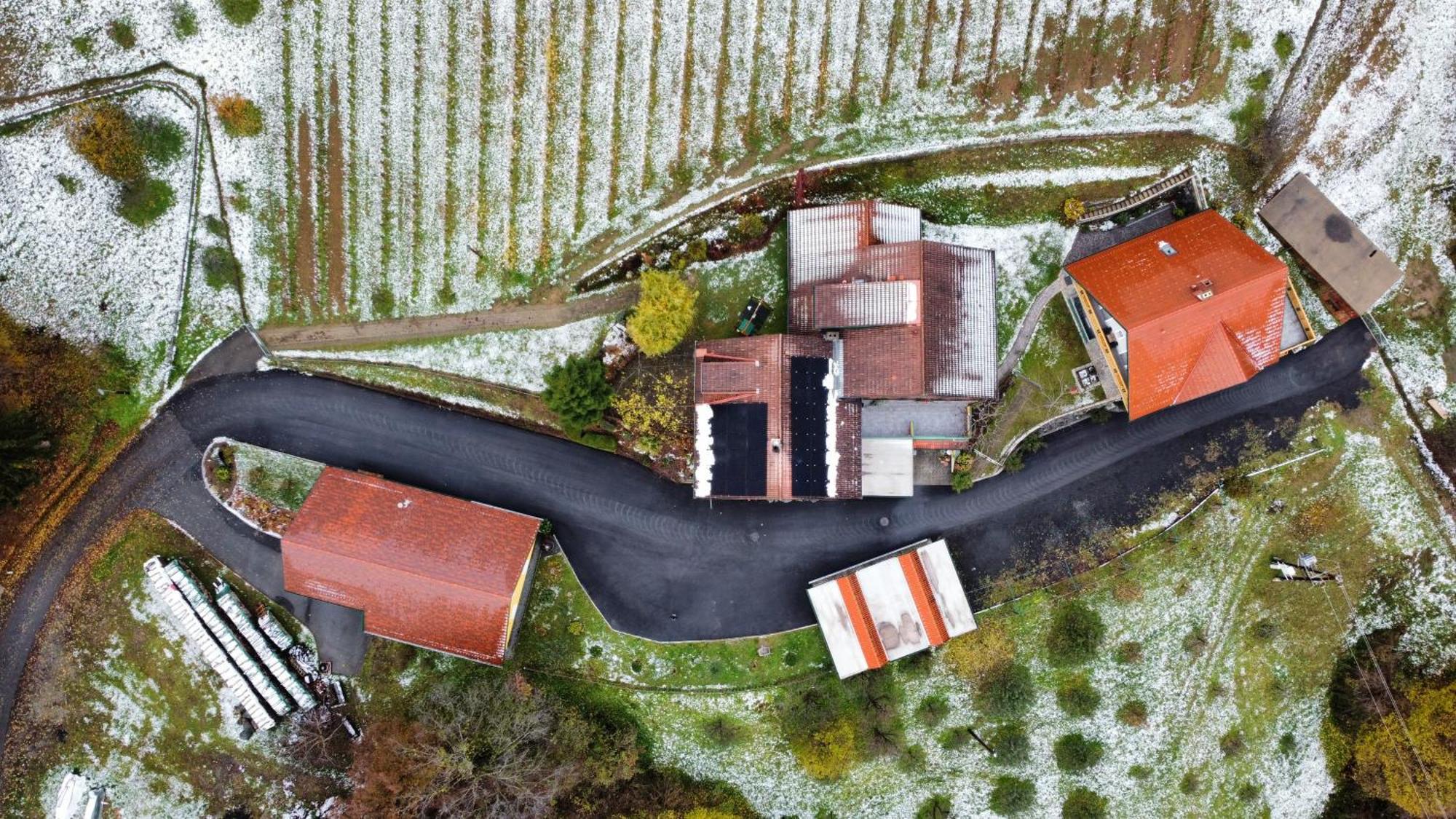 Ferienwohnung Stoff Kitzeck im Sausal Bagian luar foto